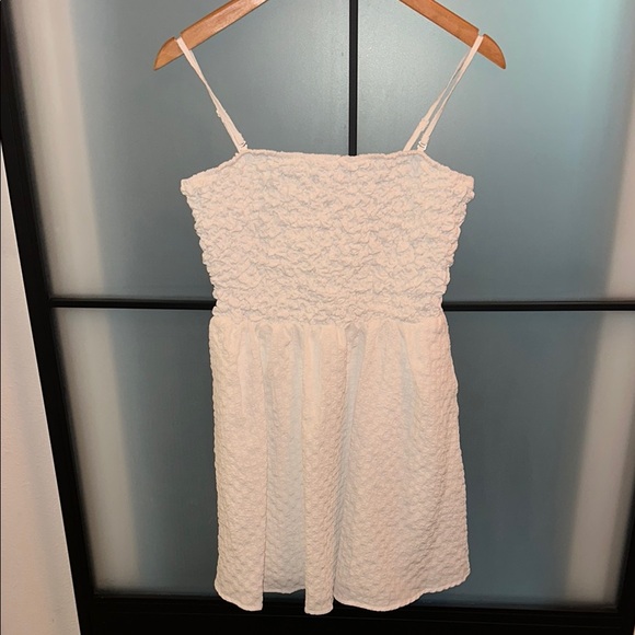Francesca's Collections Dresses & Skirts - FRANCESCAS White Rouched Dress